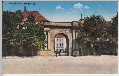 (95053) AK Osnabrück, Hegertor, vor 1945