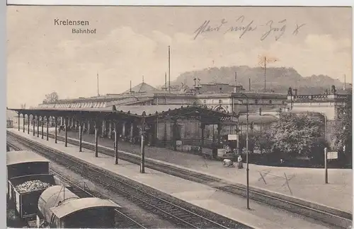 (94901) AK Kreiensen, Bahnhof 1917