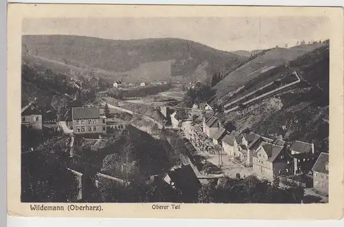 (90256) AK Wildemann, Oberharz, oberer Teil 1921