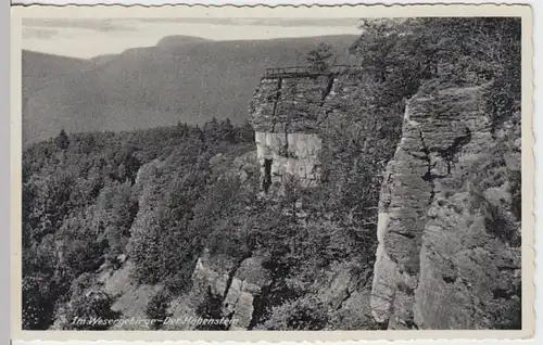 (8772) AK Hohenstein, Wesergebirge, vor 1945