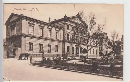 (85302) AK Göttingen, Aula, Feldpost 1916