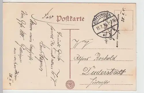 (85302) AK Göttingen, Aula, Feldpost 1916