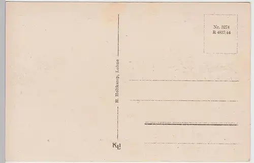 (84749) AK Lohne (Oldenburg), Denkmal 1940er