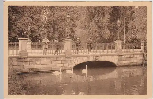 (84647) AK Bückeburg, Schlossbrücke vor 1945