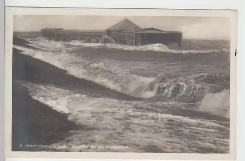 (84485) Foto AK Nordseebad Cuxhaven, Badeanstalt 1930