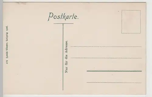 (81732) AK Bückeburg, Schlosstor, 1906