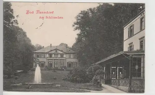 (79836) AK Bad Nenndorf, Am Schlösschen, 1913