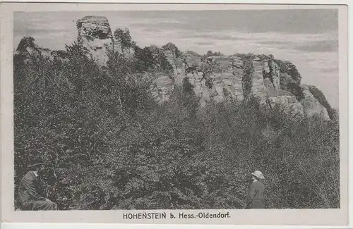 (79072) AK Hohenstein bei Hessisch Oldendorf, 1921