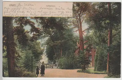 (76813) AK Varel, Kaffeehaus, 1903