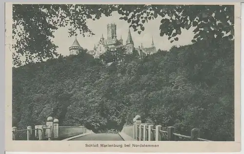 (75099) AK Schloss Marienburg bei Nordstemmen, 1933