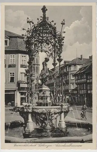 (73292) AK Göttingen, Gänselieselbrunnen, vor 1945