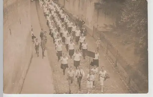 (72029) Foto AK Holzminden, Teilnehmer beim Kreisturnfest 1925