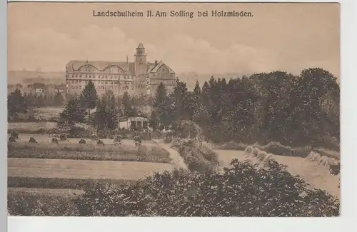 (72023) AK Holzminden, Landschulheim am Solling, Oberhaus, vor 1945