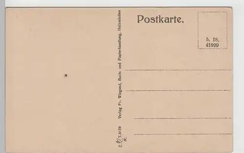 (72023) AK Holzminden, Landschulheim am Solling, Oberhaus, vor 1945