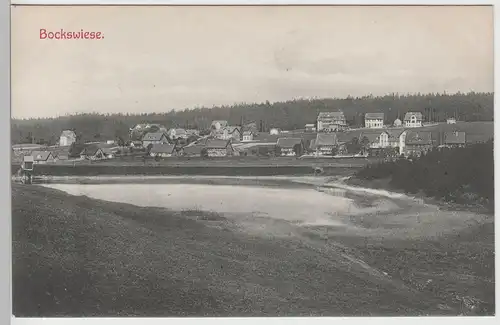 (71168) AK Bockswiese, Panorama 1906