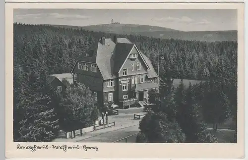 (71118) AK Torfhaus, Hotel Torfhaus, vor 1945