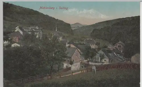 (71107) AK Mühlenberg im Solling, vor 1920