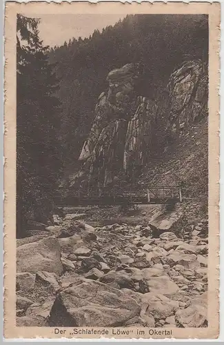 (70506) AK Okertal, Schlafender Löwe, 1927