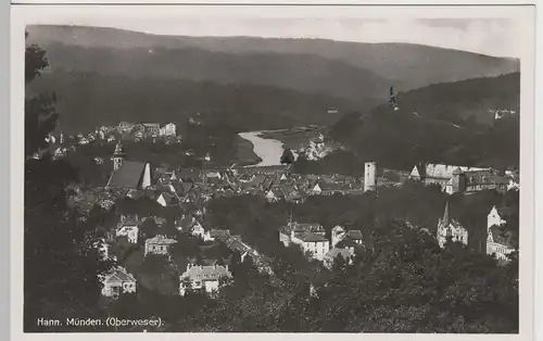 (68419) Foto AK Hann. Münden, Luftbild