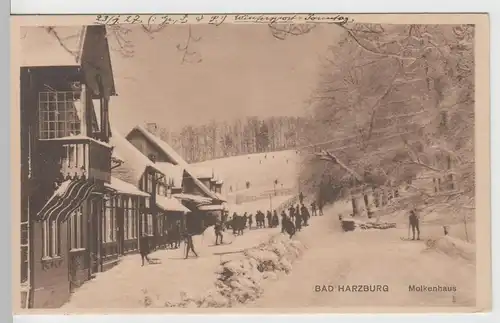 (68133) AK Bad Harzburg, Molkenhaus im Winter, 1927