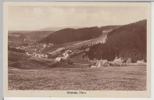 (66171) AK Altenau im Oberharz, Gesamtansicht vor 1945