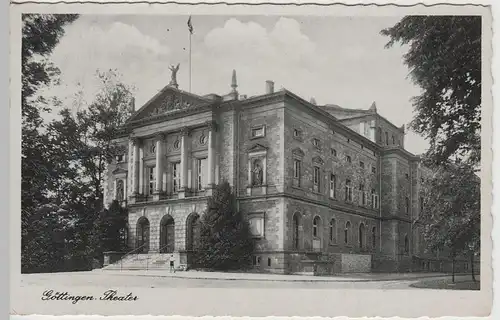 (65915) AK Göttingen, Theater, 1941