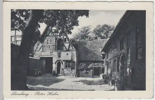 (5969) AK Lüneburg, Roter Hahn, vor 1945