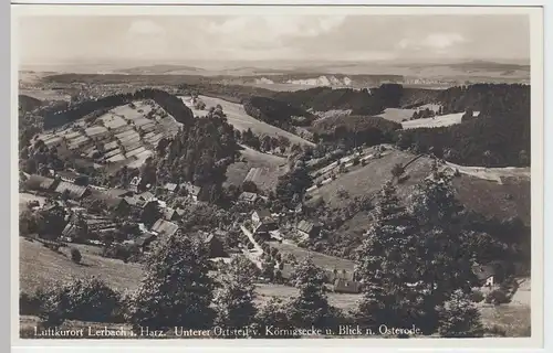 (55441) Foto AK Lerbach, Harz, Osterode, Körnigsecke, vor 1945