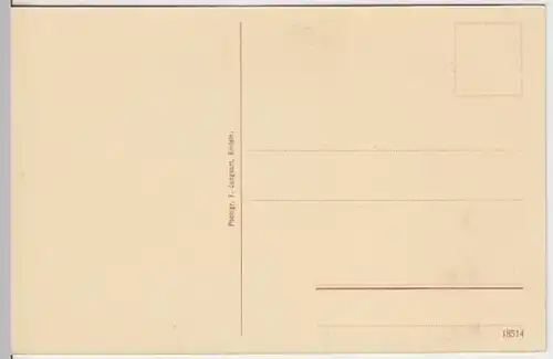 (5492) AK Steinbergen, Ortsansicht, Hirschkuppe, vor 1945