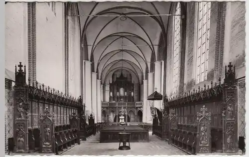 (54519) Foto AK Bardowick, Dom, Inneres, nach 1945