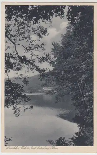 (52842) AK Bad Lauterberg im Harz, Wiesenbeker Teich, vor 1945