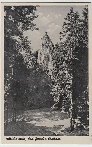 (49077) AK Bad Grund im Oberharz, Hübichenstein, 1941