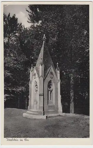 (46452) AK Tetzelstein-Denkmal a.d. Elm, vor 1945