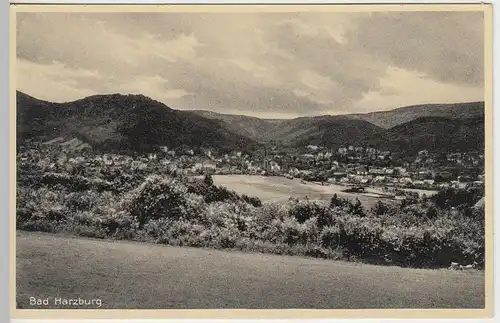 (40821) AK Bad Harzburg, Panorama vor 1945