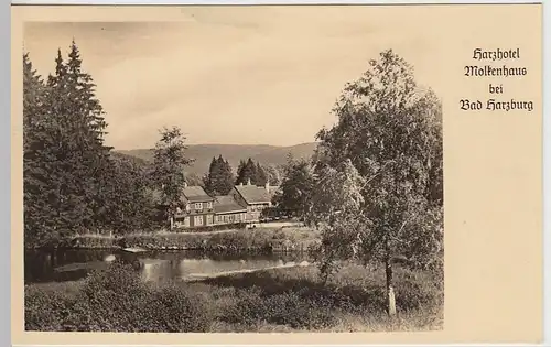 (40748) Foto AK Bad Harzburg, Harzhotel Molkenhaus, 1952