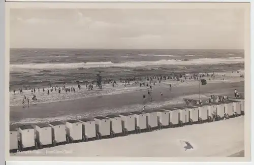 (4032) Foto AK Wangerooge, Nordsee, Familienbad 1933-45