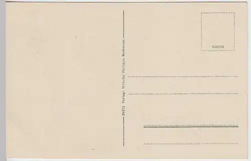 (36270) AK Bockenem, Königstraße m. Amtsgericht, vor 1945