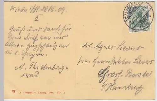 (33409) AK Walkenried (Harz), Klosterhof, 1908