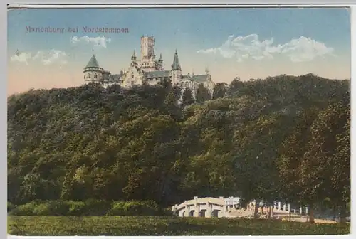 (31107) AK Nordstemmen, Schloss Marienburg, 1922