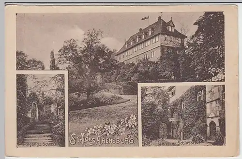 (30902) AK Rinteln-Steinbergen, Schloss Arensberg, 1910/20er