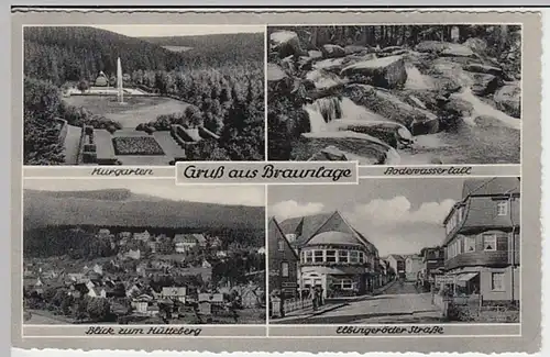 (30433) AK Braunlage, Mehrbildkarte