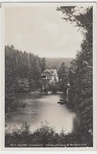 (28997) Foto AK Bad Sachsa, Erholungsheim Bergsegen 1920/30er