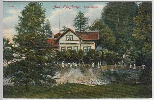 (23701) AK Bad Harzburg, Sennhütte, vor 1945