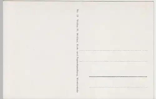 (22101) AK Westerstede, Kath. Kirche, Pfarrhaus, nach 1945