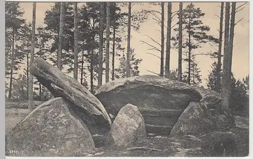 (22065) AK Lüneburger Heide, Sieben Steinhäuser 2, 1918