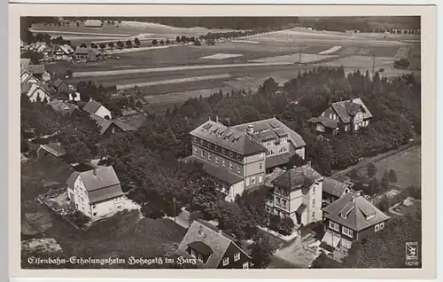 (21391) Foto AK Hohegeiß, Harz, Erholungsheim 1938