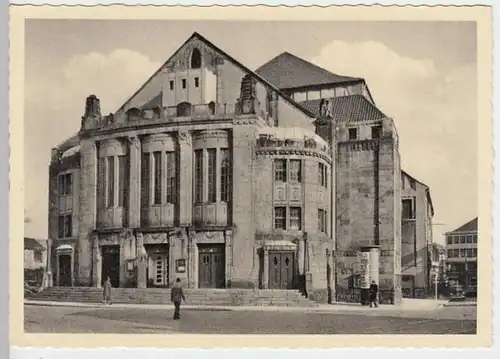 (19535) AK Osnabrück, Stadttheater 1960