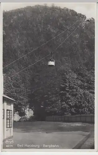 (19000) Foto AK Bad Harzburg, Bergbahn 1934