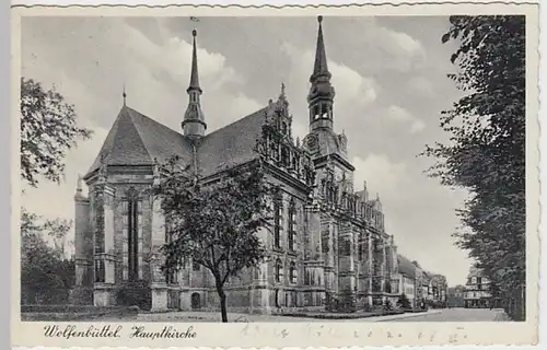 (18817) AK Wolfenbüttel, Hauptkirche 1939