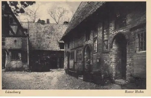 (1855) AK Lüneburg, Roter Hahn 1943